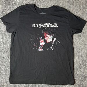 My Chemical Romance Three Cheers For Sweet Revenge Black Graphic T-Shirt 3XL